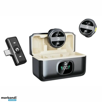 Attēls no Hawk HW-MIC201 Digital Wireless Microphone Dual