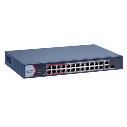 Изображение Hikvision PoE Switch DS-3E1326P-EI/M