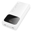 Изображение Hoco J144A Hymn power bank(30000mAh) USB-A1/USB-A2: 5V/2A - USB-C/Micro: 5V/2A White