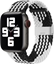 Attēls no Hurtel Strap Fabric opaska do Watch 6 / 5 / 4 / 3 / 2 (44mm / 42mm) pleciony materiaowy pasek bransoletka do zegarka czarno-biay