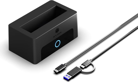 Picture of Icy Box IB-1123M-CU31 USB 3.2 Gen 2 (3.1 Gen 2) Type-C Melns