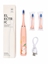 Picture of iLike Kids Rechargeable Sonic Electric Toothbrush, USB Charging, 3 Brush Heads (1+2 Replacement Heads), Soft Bristles, Waterproof, Bunny Design, Pink Pink