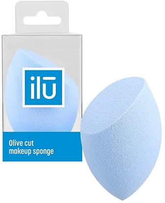 Picture of Ilu Olive Cut Makeup Sponge Blue