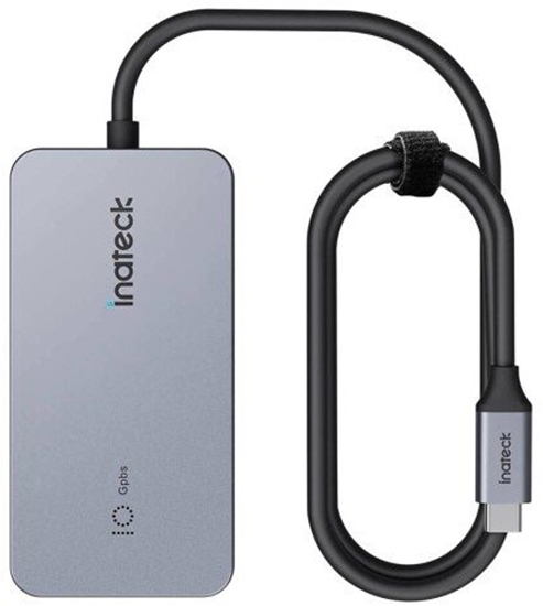 Picture of HUB USB Inateck Inateck HB2027 USB 3.2 Gen 2 (3.1 Gen 2) Type-C 10000 Mbit/s Szary