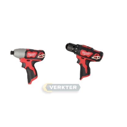 Attēls no Instrumentu komplekts Milwaukee M12 BPP3A; 12 V; 2x2,0 Ah akum.