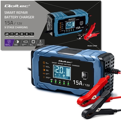 Изображение Inteliģentais lādētājs AGM / GEL / LiFePO4 akumulatoriem | Remonts | 12V 15A