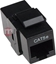 Изображение Intellinet Network Solutions ADAPTER CZNIK RJ45 UTP CAT5E 8P8C KEYSTONE CZARNY (504775)