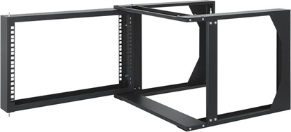 Изображение Intellinet Network Solutions INTELLINET 19" Open Frame Rack 2 Schienen 6HE T:450mm schwrz
