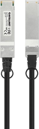 Изображение Intellinet Network Solutions Intellinet 508490 kabel sieciowy Czarny, Srebrny 0,5 m