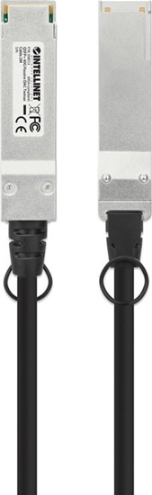 Изображение Intellinet Network Solutions Intellinet 508513 kabel sieciowy Czarny, Srebrny 2 m