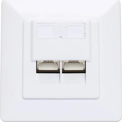 Attēls no Intellinet 2x RJ45 Cat6a 10G STP biae