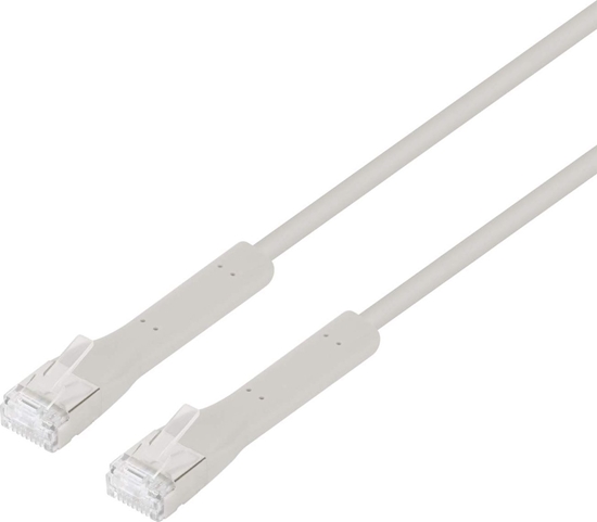 Изображение Intellinet Network Solutions INTELLINET Kabel Flexi Cat6a F/FTP 1m 10G mied szary