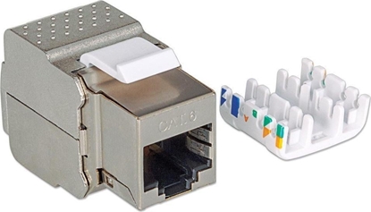 Изображение Intellinet Modu Keystone RJ45 Cat6 FTP beznarzdziowy metalowy IWP-MD C6/TLS