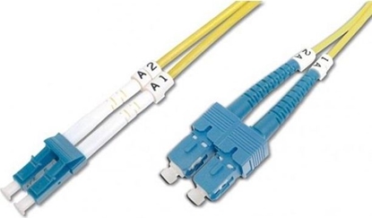 Изображение Intellinet Network Solutions Intellinet wiatowód krosowy LC-SC duplex 3m 9/125 OS2 jednomodowy