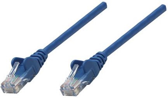 Изображение Intellinet Network Solutions Kabel RJ-45, Cat6, CU, U/UTP, 0.25m, niebieski 739832
