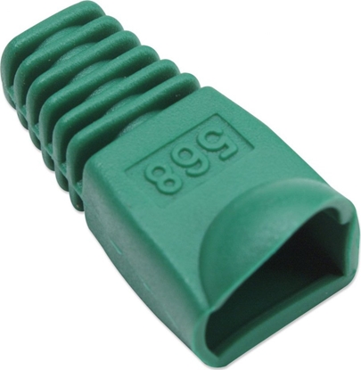Изображение Intellinet Network Solutions Osonka Wtyku RJ45 6.2mm Zielona 10 sztuk (504409)