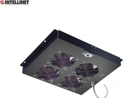 Изображение Intellinet Network Solutions Panel chodzcy 4x23W rack 19  sufitowy z termostatem (711203)