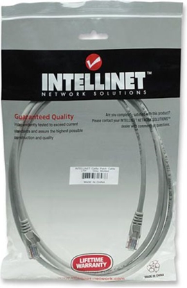 Изображение Intellinet Network Solutions PATCH CORD CAT5E UTP 5,0M SZARY 100% MIED (319812)