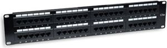 Изображение Intellinet Network Solutions Patch Panel 48-Portów RJ45 UTP Kat.5e 2U Rack 19 (513579)