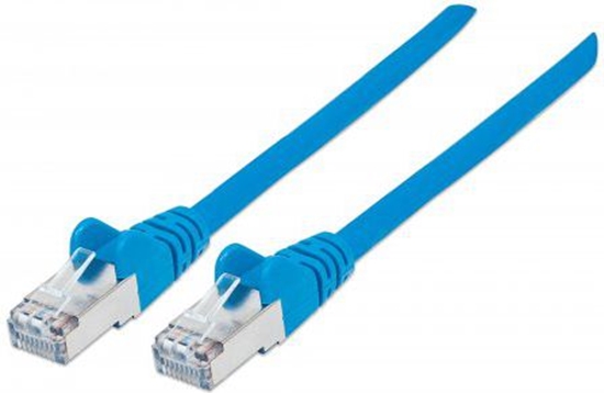 Picture of Intellinet Network Solutions Patchcord S/FTP, CAT7, 0.25m, niebieski (740609)