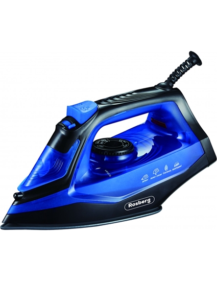 Изображение Iron Rosberg R51050G, 2200W, 160ml., Ceramic plate, Blue with black