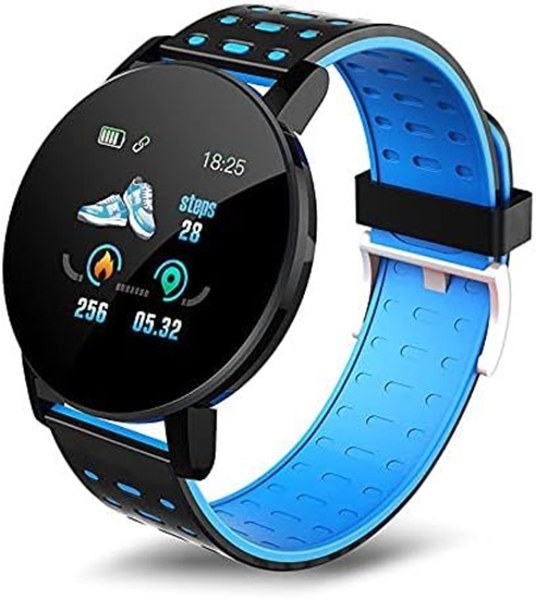 Изображение iWear Smart Band 119s Plus Fitness Tracker Heart Rate & Sleep Monitor Black