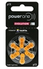 Изображение Izmērs 13 | Dzirdes Aparāta baterijas Varta Power one Evolution Zn-Air PR48 iepakojumā 6 gb.