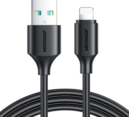 Attēls no Kabel USB Joyroom USB-A - Lightning 1 m Czarny (JYR534)