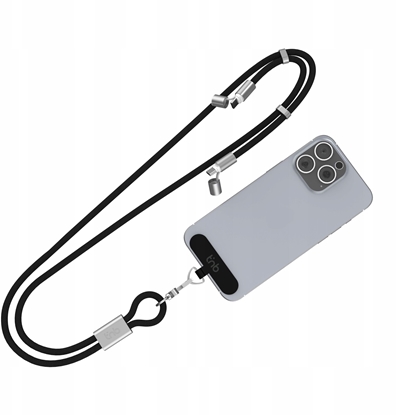 Изображение Kabel USB TnB Kabel Przewód 2x Usb-c Usb Type-c 60w Smycz Na Szyj Do Telefonu 2w1 T"nb / Tcpdneckbk