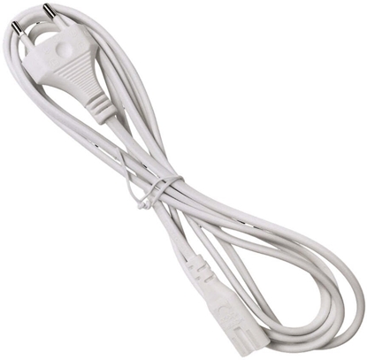 Picture of Kabel zasilajcy Targus HyperJuice - przeduacz zasilania - power IEC 60320 C7 zu NEMA 1-15 - 2 m - biay - Europa