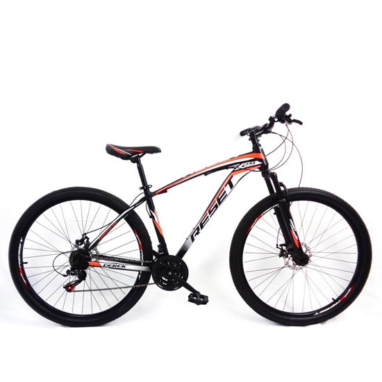 Изображение Kalnu velosipēds Reset Derek Black/Red (Rata izmērs: 29 Rāmja izmērs: L)