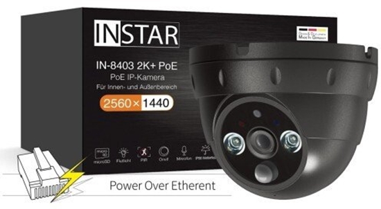 Изображение Kamera IP Allnet INSTAR IN-8403 2K+ PoE czarny
