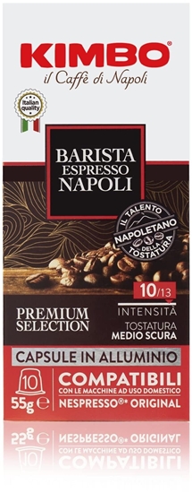 Picture of Kapsuki do Nespresso Kimbo Barista Espresso Napoli - 10 sztuk