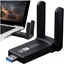 Picture of Karta sieciowa Retoo ADAPTER KARTA SIECIOWA WIFI WI-FI USB 3.0 ANTENY ZEWNTRZNA 1300Mbps 5GHz