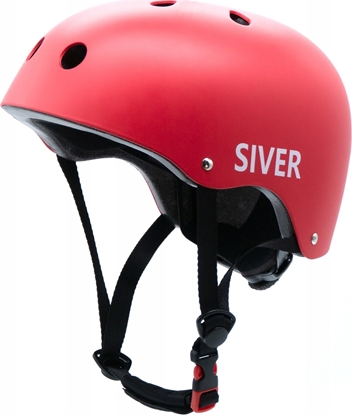 Picture of Kask rowerowy Siver M czerwony