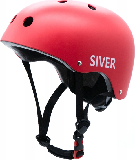 Picture of Kask rowerowy Siver M czerwony