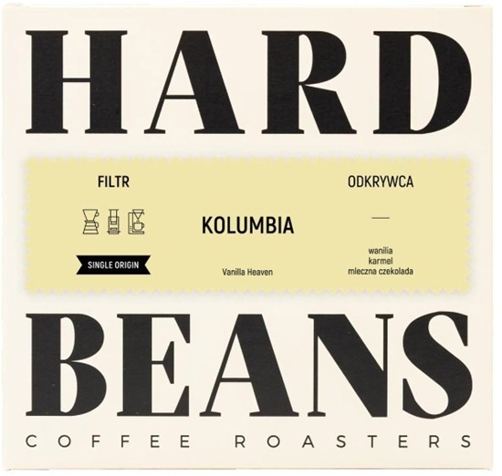 Изображение Kawa ziarnista Hard Beans - kawa ziarnista Kolumbia Vanilla Heaven Filter 200 g