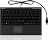 Picture of KeySonic ACK-540U+ keyboard USB QWERTY UK English Black