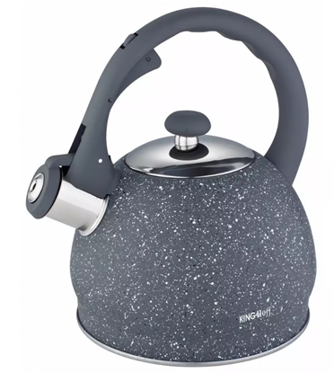 Picture of Kettle, 2l, grey marbled, Kinghoff KH 1405