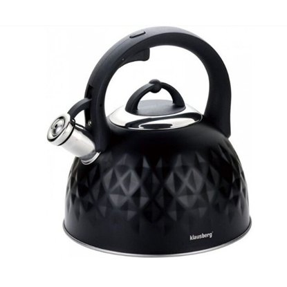 Picture of Kettle, traditional, steel, 3l, black Klausberg KB7550