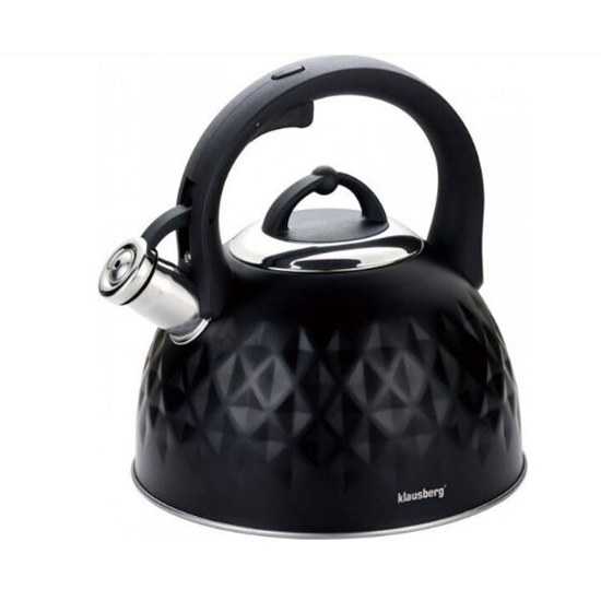 Изображение Kettle, traditional, steel, 3l, black Klausberg KB7550