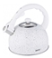 Изображение Kettle, traditional, steel, white-marble, 2.6l Kinghoff KH 1407