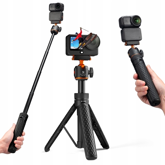 Picture of Kf Mini Statyw Kijek Selfie Stick 65cm 360° Gowica Do Dji Osmo Nano / Action 6 / Kf09.181