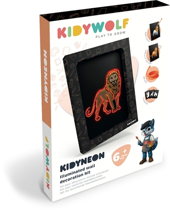 Изображение Kidywolf Illuminated Wall Decoration Kit 3-pieces Animals