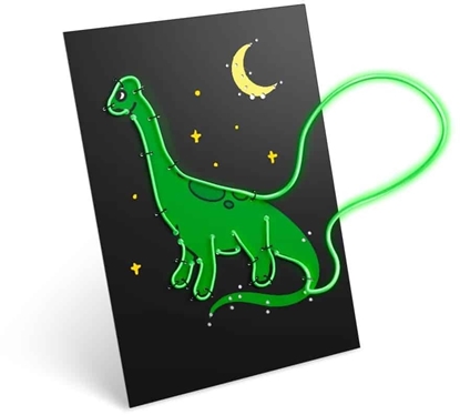 Изображение Kidywolf Illuminated Wall Decoration Set 3-pieces Dino
