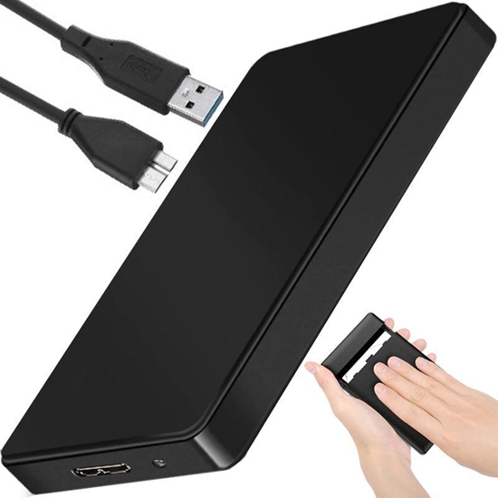 Picture of Kiesze Retoo Obudowa dysku  2,5'' kiesze HDD SATA USB 3.0 + etui