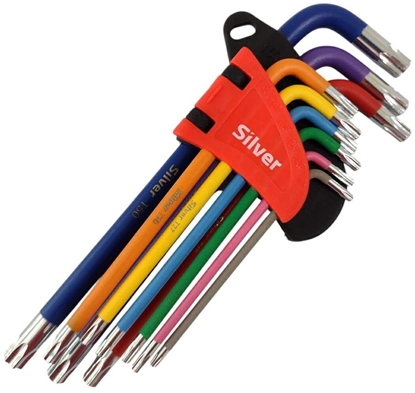 Attēls no King Tony Torx 9szt. T10-T50 /Silver