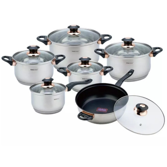 Picture of KINGHoff 12-piece cookware set, KH 1767