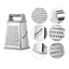 Picture of Kinghoff 4-edge grater, 21.7 × 15.5 × 12 cm, KH 1990