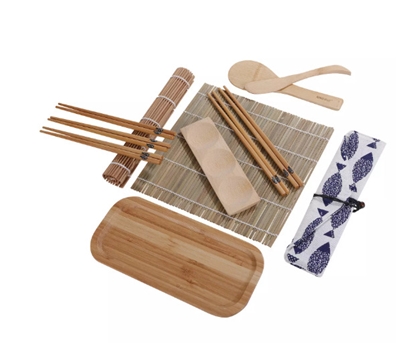 Picture of Kinghoff bamboo sushi set, KH 1704